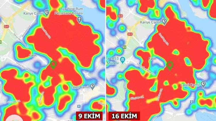 İşte İstanbul'da ilçe ilçe koronavirüs haritası! Son 7 günde değişti... - Sayfa 22