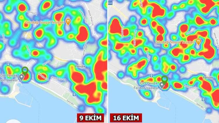 İşte İstanbul'da ilçe ilçe koronavirüs haritası! Son 7 günde değişti... - Sayfa 30