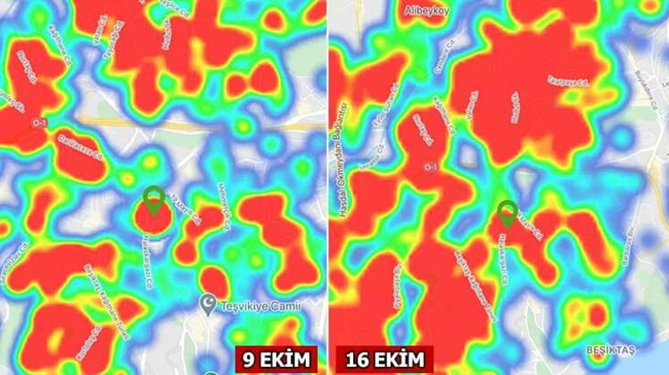 İşte İstanbul'da ilçe ilçe koronavirüs haritası! Son 7 günde değişti... - Sayfa 35