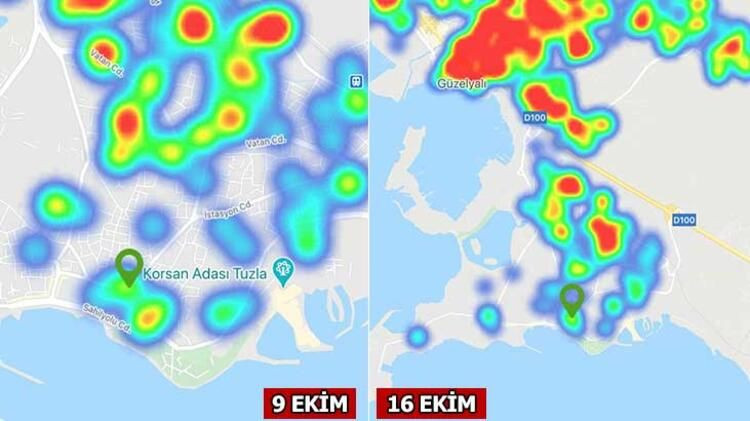 İşte İstanbul'da ilçe ilçe koronavirüs haritası! Son 7 günde değişti... - Sayfa 38