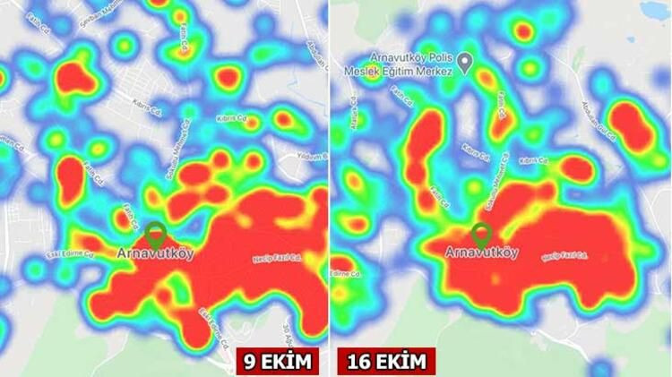 İşte İstanbul'da ilçe ilçe koronavirüs haritası! Son 7 günde değişti... - Sayfa 4