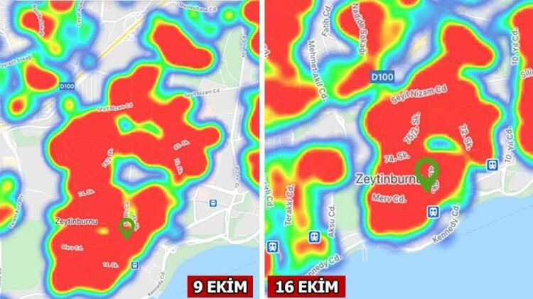 İşte İstanbul'da ilçe ilçe koronavirüs haritası! Son 7 günde değişti... - Sayfa 41