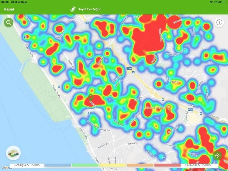 İstanbul koronavirüs haritası şoke etti! İşte ilçelerin durumu... - Sayfa 10