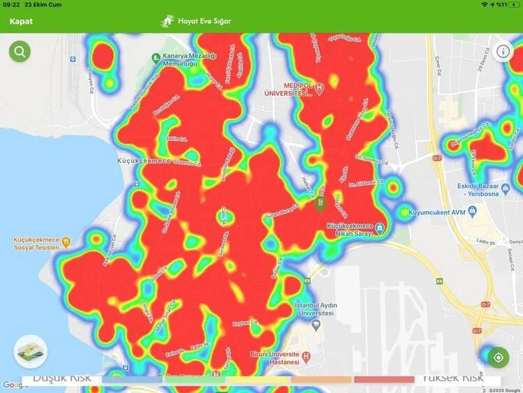 İstanbul koronavirüs haritası şoke etti! İşte ilçelerin durumu... - Sayfa 12