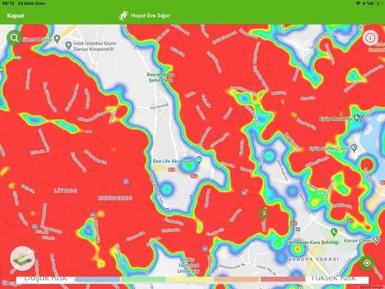 İstanbul koronavirüs haritası şoke etti! İşte ilçelerin durumu... - Sayfa 13