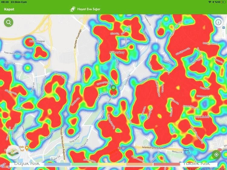 İstanbul koronavirüs haritası şoke etti! İşte ilçelerin durumu... - Sayfa 15