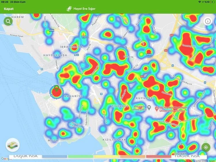 İstanbul koronavirüs haritası şoke etti! İşte ilçelerin durumu... - Sayfa 18