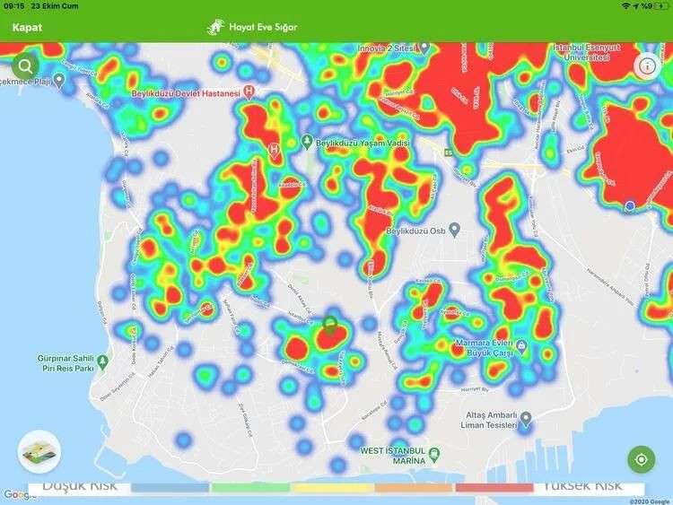 İstanbul koronavirüs haritası şoke etti! İşte ilçelerin durumu... - Sayfa 25