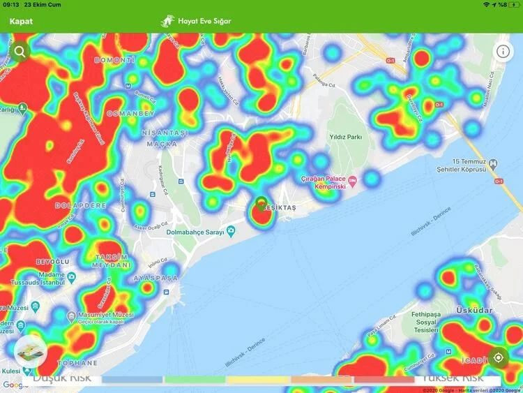 İstanbul koronavirüs haritası şoke etti! İşte ilçelerin durumu... - Sayfa 26