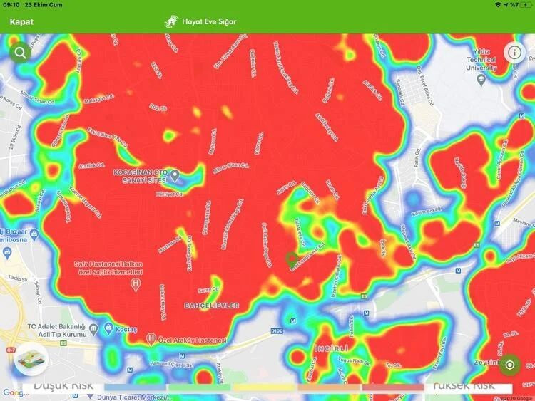 İstanbul koronavirüs haritası şoke etti! İşte ilçelerin durumu... - Sayfa 29
