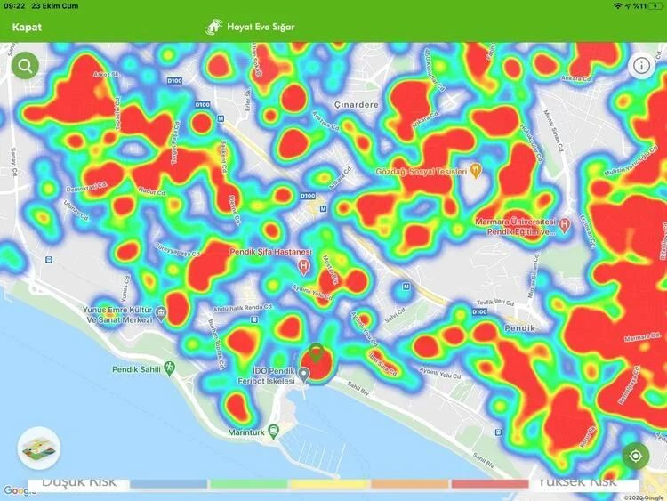 İstanbul koronavirüs haritası şoke etti! İşte ilçelerin durumu... - Sayfa 9