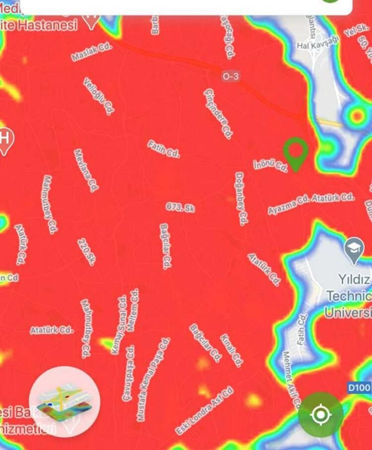 İstanbul'da koronavirüs haritası kıpkırmızı oldu! Hangi ilçeler iyi durumda? - Sayfa 24