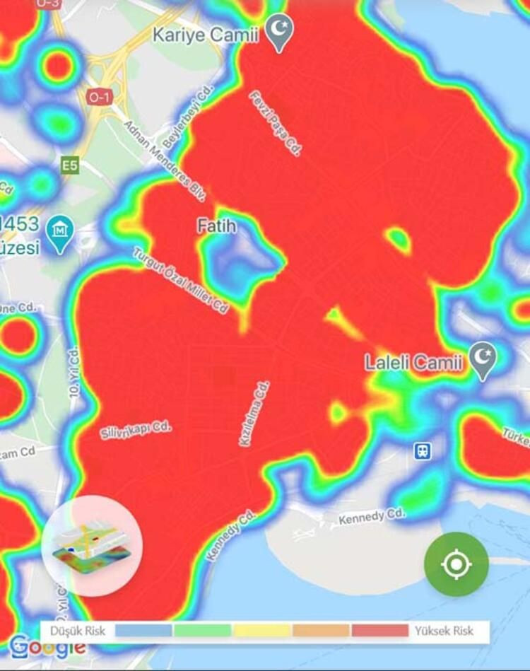 İstanbul'da koronavirüs haritası kıpkırmızı oldu! Hangi ilçeler iyi durumda? - Sayfa 27