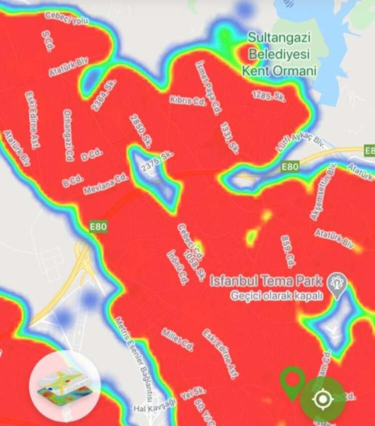 İstanbul'da koronavirüs haritası kıpkırmızı oldu! Hangi ilçeler iyi durumda? - Sayfa 28