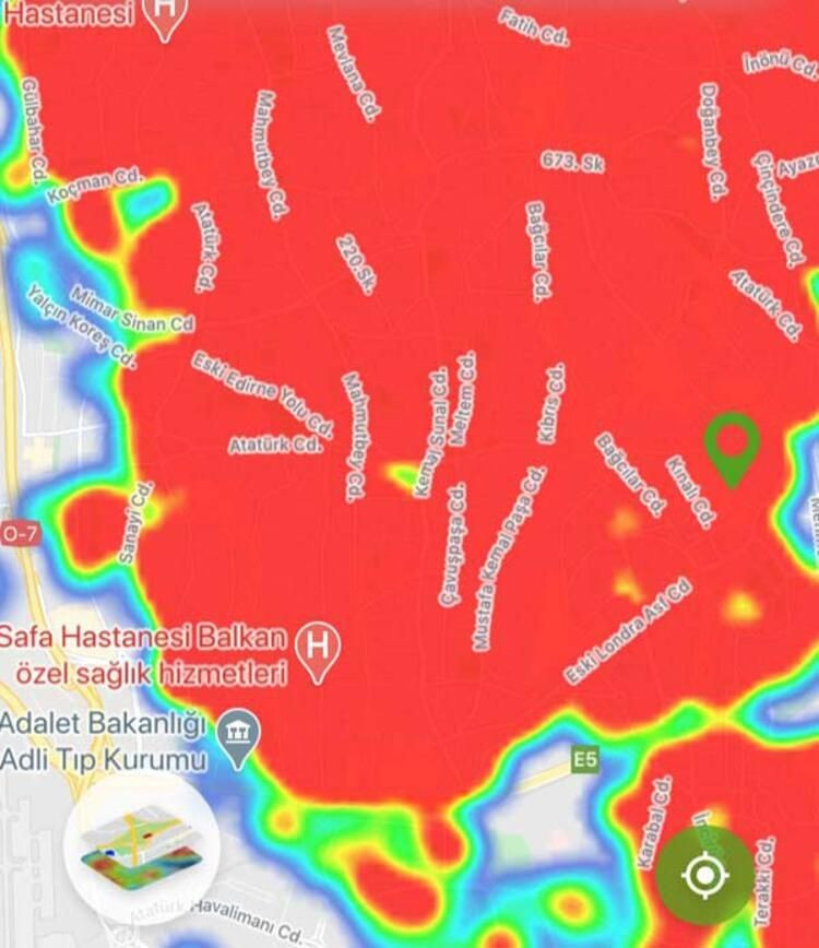 İstanbul'da koronavirüs haritası kıpkırmızı oldu! Hangi ilçeler iyi durumda? - Sayfa 29