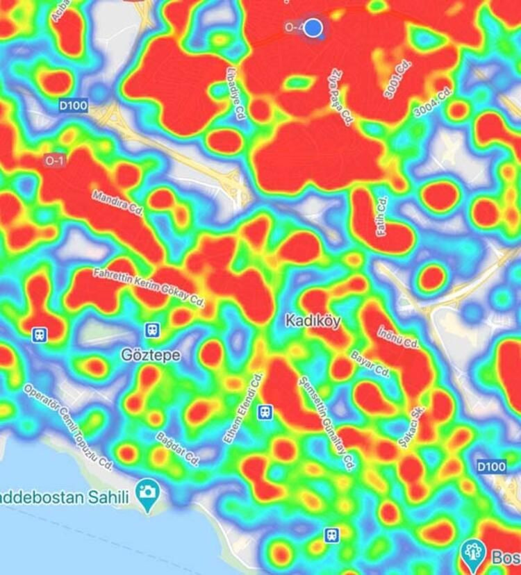 İstanbul'da koronavirüs haritası kıpkırmızı oldu! Hangi ilçeler iyi durumda? - Sayfa 30
