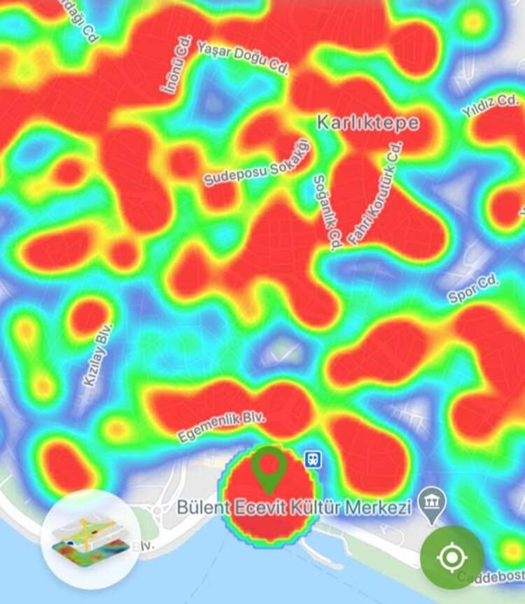 İstanbul'da koronavirüs haritası kıpkırmızı oldu! Hangi ilçeler iyi durumda? - Sayfa 32
