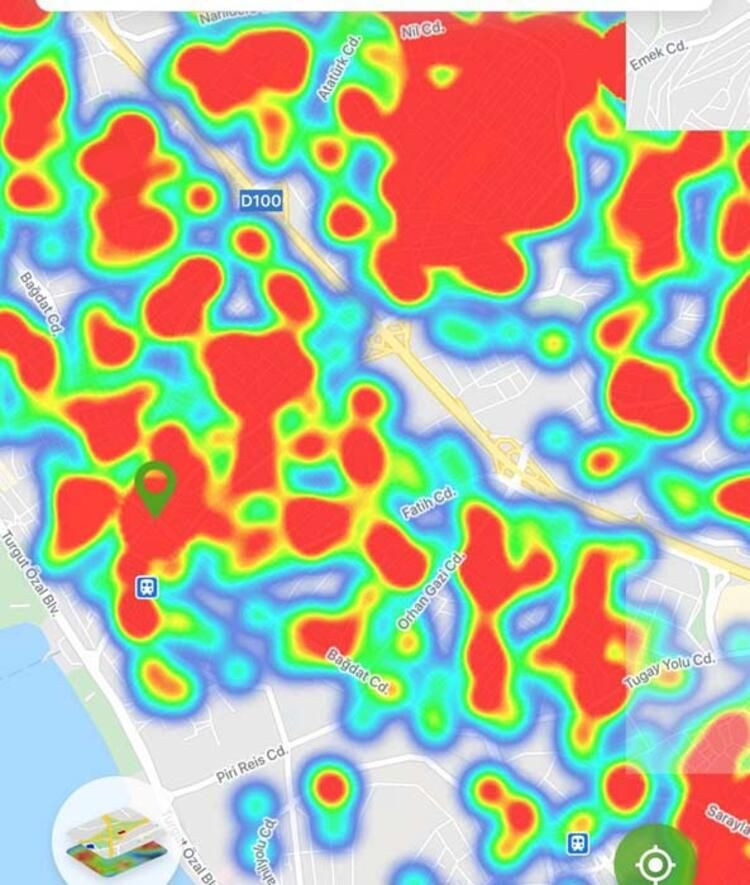 İstanbul'da koronavirüs haritası kıpkırmızı oldu! Hangi ilçeler iyi durumda? - Sayfa 34