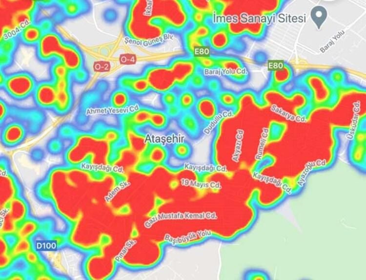 İstanbul'da koronavirüs haritası kıpkırmızı oldu! Hangi ilçeler iyi durumda? - Sayfa 6