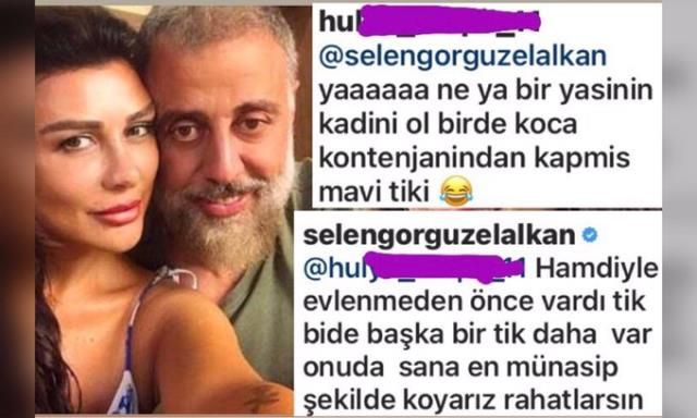 Hamdi Alkan'ın eşi Selen Görgüzel'den takipçisine sert tepki! - Sayfa 3