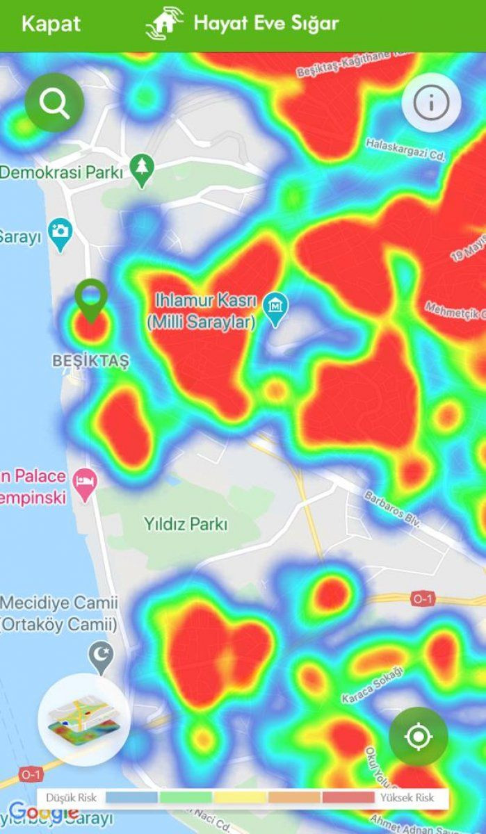 İstanbul koronavirüs risk haritasında ilçelere göre son durum - Sayfa 10