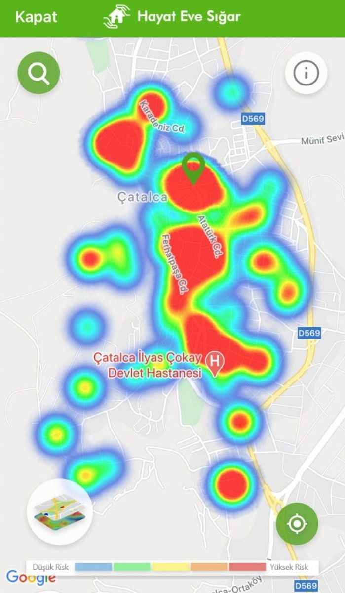 İstanbul koronavirüs risk haritasında ilçelere göre son durum - Sayfa 15