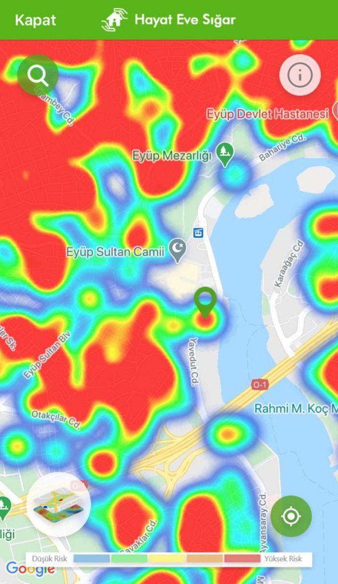 İstanbul koronavirüs risk haritasında ilçelere göre son durum - Sayfa 19