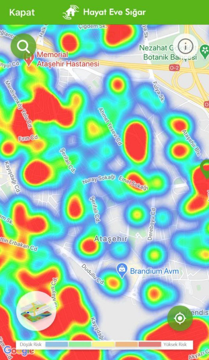 İstanbul koronavirüs risk haritasında ilçelere göre son durum - Sayfa 2