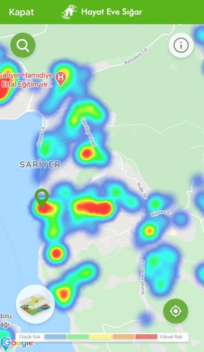 İstanbul koronavirüs risk haritasında ilçelere göre son durum - Sayfa 30