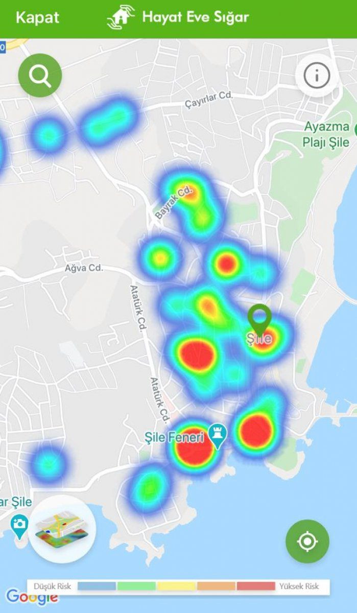 İstanbul koronavirüs risk haritasında ilçelere göre son durum - Sayfa 34