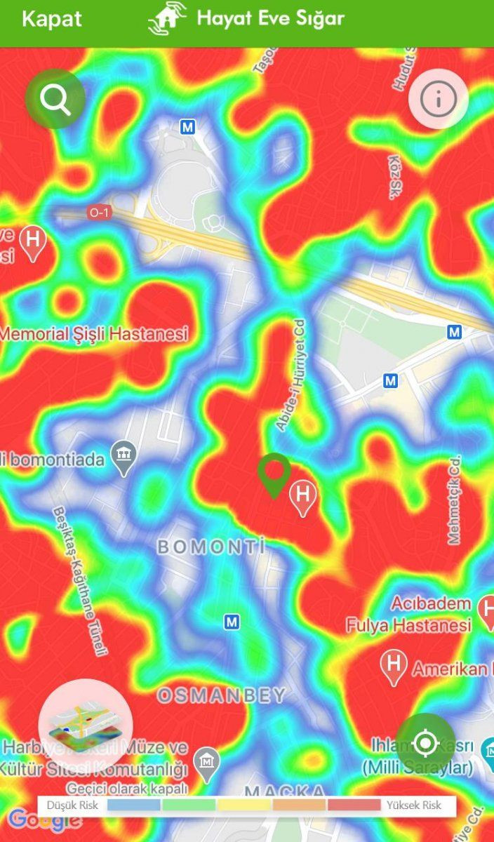 İstanbul koronavirüs risk haritasında ilçelere göre son durum - Sayfa 35