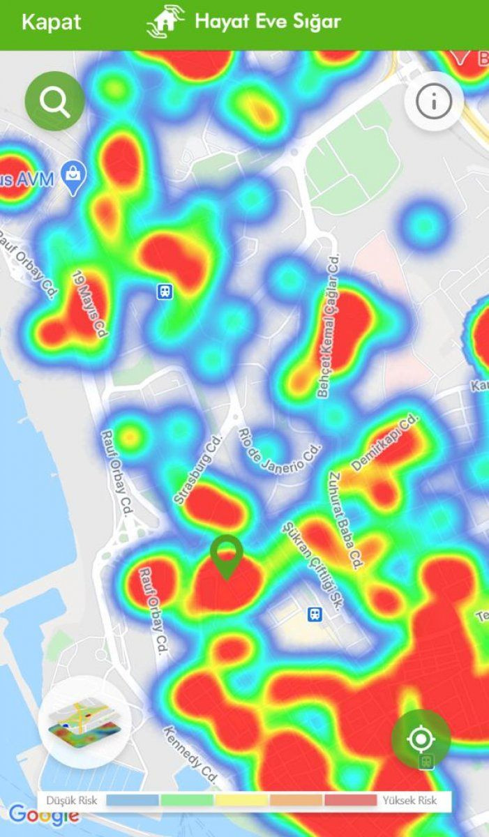 İstanbul koronavirüs risk haritasında ilçelere göre son durum - Sayfa 7