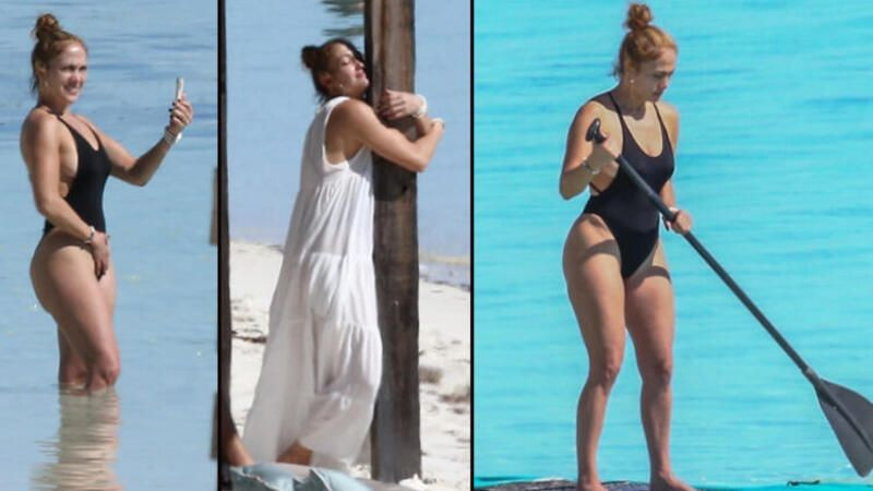 Jennifer Lopez tatilde! Tanga mayosuyla olay oldu - Sayfa 6