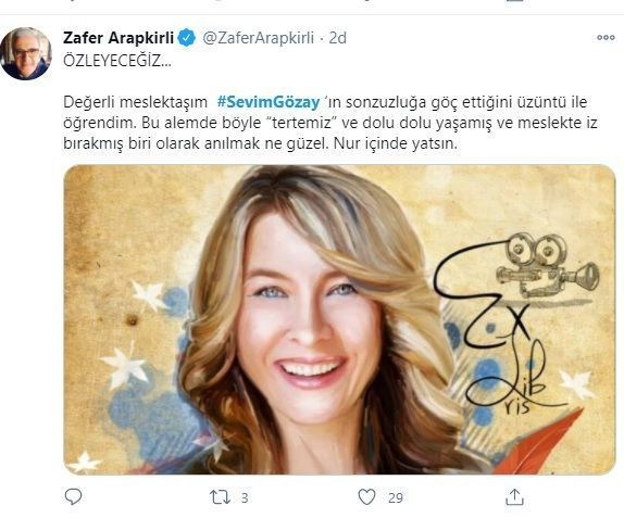 Sevim Gözay için arkadaşlarından veda mesajları - Sayfa 12