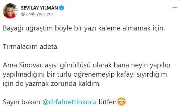 Sevilay Yılman ve Didem Arslan Yılmaz kandırıldı mı? Bakan Koca bu işe ne diyecek? - Sayfa 13