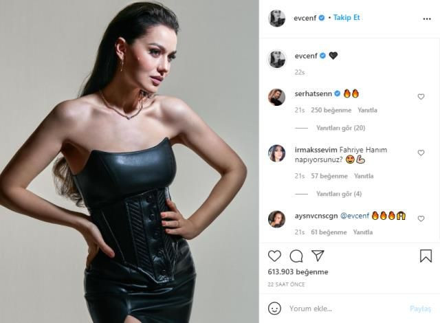 Fahriye Evcen'in dönüşü muhteşem oldu! Güzelliğiyle baş döndürdü - Sayfa 1