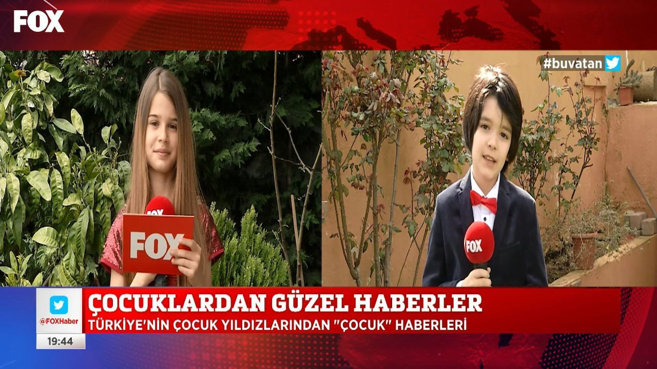 FOX'un çocuk oyuncuları FOX Haber'de görev aldı! - Sayfa 1