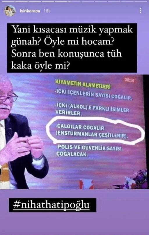 Yeşim Salkım ve Işın Karaca isyan etti! Nihat Hatipoğlu'na 'Kıyamet alametleri' tepkisi! - Sayfa 5