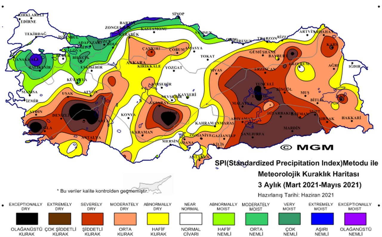 Meteorolojiden gelen haberler bu ay da kötü! Korkutan harita… - Sayfa 1