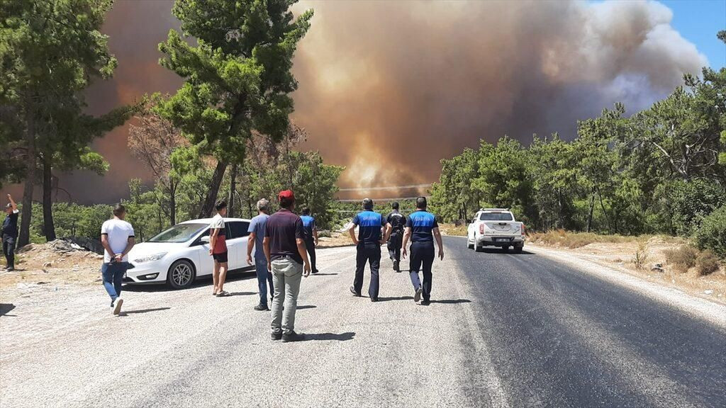 Turizm cenneti yanıyor! Manavgat'taki yangından kahreden görüntüler - Sayfa 20