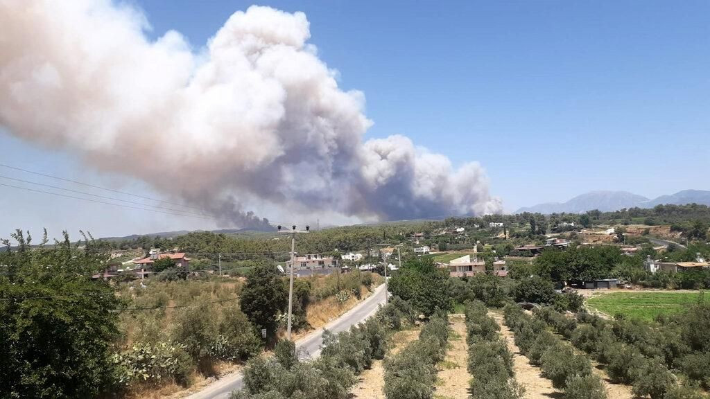 Turizm cenneti yanıyor! Manavgat'taki yangından kahreden görüntüler - Sayfa 7