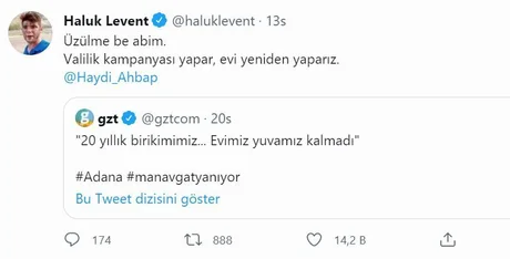 Manavgat yangını sonrası Haluk Levent Twitter'da TT oldu: "Beni övmeyin!" - Sayfa 12