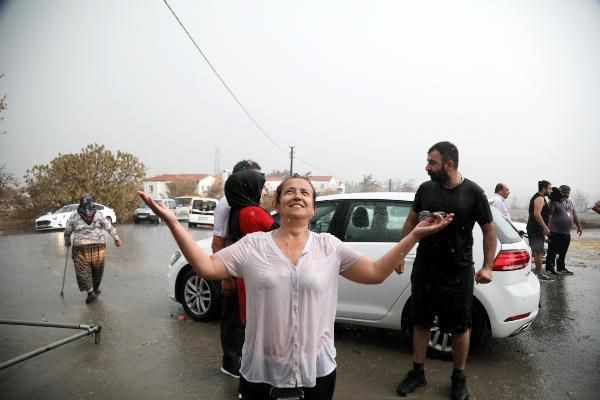 Yangın bölgesi Antalya'da yağmur sevinci - Sayfa 1