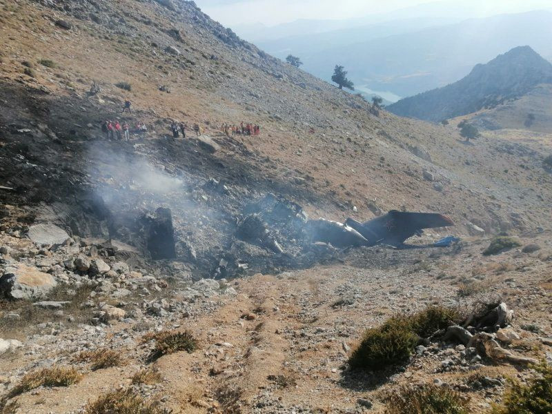 Kahramanmaraş'ta düşen uçağın enkazından ilk görüntüler geldi - Sayfa 2