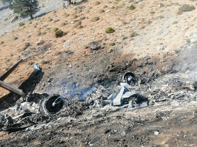 Kahramanmaraş'ta düşen uçağın enkazından ilk görüntüler geldi - Sayfa 5