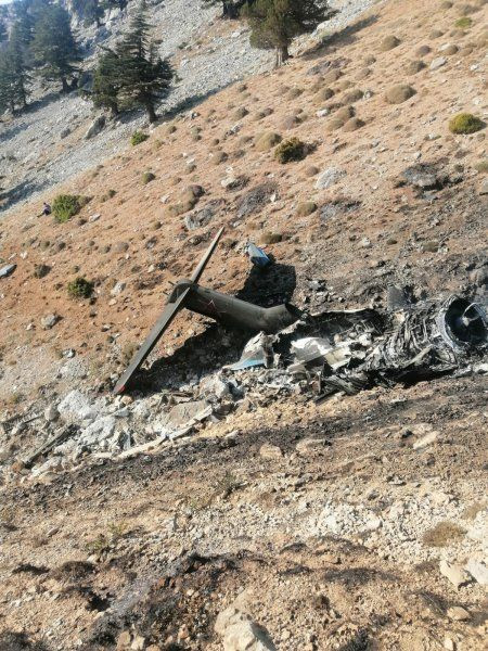 Kahramanmaraş'ta düşen uçağın enkazından ilk görüntüler geldi - Sayfa 6