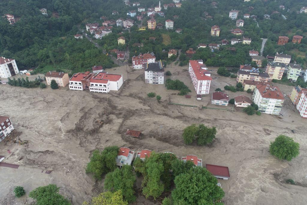 Sel felaketini yaşayan Kastamonu ve Sinop uzaydan görüntülendi - Sayfa 3