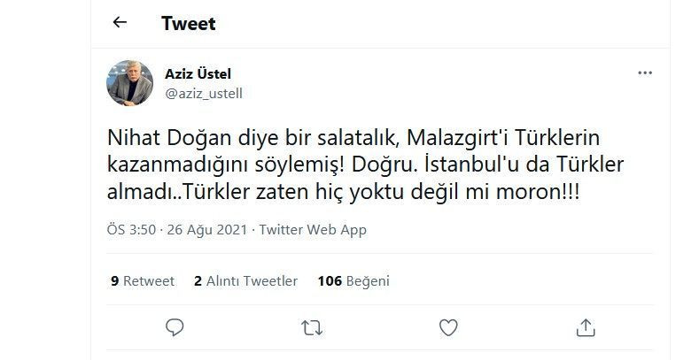 Nihat Doğan ile Aziz Üstel sosyal medyada kapıştı! Hakaretler havada uçuştu... - Sayfa 3