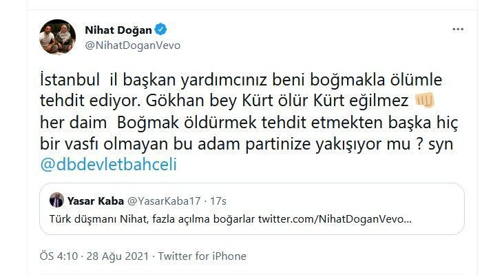 MHP'li isimden, Nihat Doğan'a şok tehdit! "Fazla açılma boğarlar!" - Sayfa 2