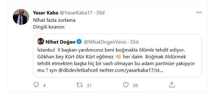 MHP'li isimden, Nihat Doğan'a şok tehdit! "Fazla açılma boğarlar!" - Sayfa 4